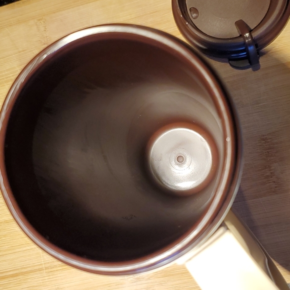 Tim Hortons 16 oz Thermo-Serve Plastic Travel Tumbler - Trees Design - 2012 - Picture 7 of 9